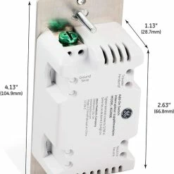 GE Enbrighten Add-On Toggle Switch With QuickFit And SimpleWire, Smart Lighting Control - 46200 -Z-Wave Sales 46200 3 543x700