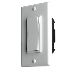 Inovelli Auxiliary Switch - White Series -Z-Wave Sales Aux Switch Facing Left Graded 750x png 700x700