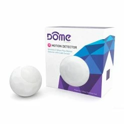 Dome Z-Wave Plus Motion Detector With Light Sensor And Magnetic Mount - DMMS1