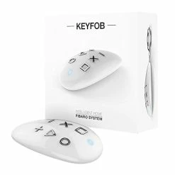 Fibaro Keyfob Remote Z-Wave Plus Scene Controller, 30 Actions