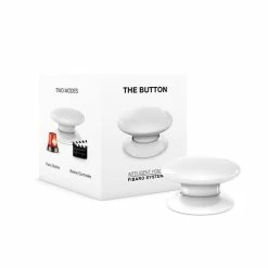 Fibaro The Button Z-Wave Scene Controller, White - FIBFGPB-101-1
