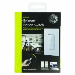 GE Z-Wave Plus In-Wall Smart Motion ON/OFF Switch - 26931 -Z-Wave Sales GE 26931 005 500x525
