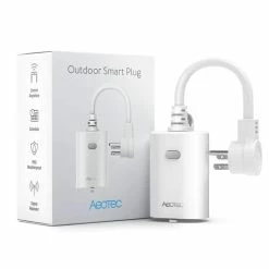Aeotec Outdoor Smart Plug; ZWA042-A -Z-Wave Sales P1 695x521