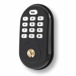 Yale Z-Wave Plus Pushbutton Keypad Deadbolt - Oil Rubbed Bronze - YRD216ZW20BP -Z-Wave Sales YRD216ZW20BP 3 500x525