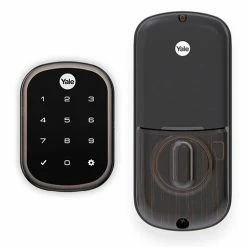 Yale Real Living Keyless Touchscreen Deadbolt - Oil Rubbed Bronze - YRD256-ZW2-0BP