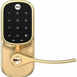 Yale Assure Z-Wave Plus Touchscreen Lever Lock With Key - YRL226-ZW2-605