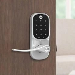 Yale Assure Z-Wave Plus Touchscreen Lever Lock With Key - YRL226-ZW2-619 -Z-Wave Sales YRL226 ZW2 619 2 700x700