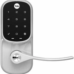 Yale Assure Z-Wave Plus Touchscreen Lever Lock With Key - YRL226-ZW2-619