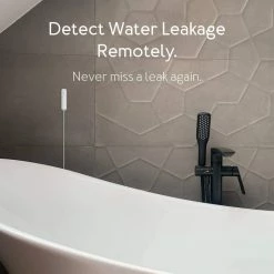 Aeotec Water Sensor 7 Pro, Z-Wave Plus 700 Series, S2, SmartStart, With Flood, Temperature, And Humidity Sensor - ZWA019 -Z-Wave Sales ZWA019a 700x700