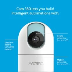 Aeotec Cam 360; Wireless Camera For SmartThings -Z-Wave Sales cam4 666x666