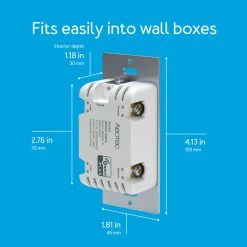 Aeotec Wall Dimmer Switch; 3 Way, Repeater, On Off Dim, SmartThings Switch, Z-Wave Plus, Gen7, Illumino, ZWave Hub Required -Z-Wave Sales d8 700x700