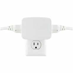 GE Z-Wave Plus Two-Outlet Plug-In ON/OFF Smart Switch - 14282 -Z-Wave Sales ge 14282 004 400x421