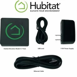Hubitat Elevation C-7; Z-Wave Plus V2 & Zigbee Home Automation Hub 12 Hubitat Elevation C-7; Z-Wave Plus V2 & Zigbee Home Automation Hub -Z-Wave Sales hubitat c7 700 series hub accessories 706x700