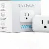 Aeotec Smart Switch 7, Z-Wave Plus S2 Wireless Control Socket Zwave Plug For Home Automation, 15A, Gen7, White ZWA023