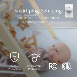 Aeotec Smart Switch 7, Z-Wave Plus S2 Wireless Control Socket Zwave Plug For Home Automation, 15A, Gen7, White ZWA023 -Z-Wave Sales s6 700x700