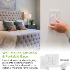 GE Enbrighten Z-Wave Plus In-Wall Portable Duo Scene Remote - 34174 -Z-Wave Sales scen3 720x700