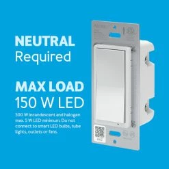 Aeotec Illumino Z-Wave Light Switch; ZWA038 -Z-Wave Sales sw5 666x666