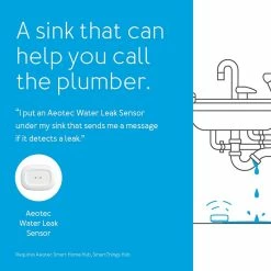 Aeotec SmartThings Water Leak Sensor, ZigBee, Battery Powered, Smart Home Hub Compatible 10 Aeotec SmartThings Water Leak Sensor, ZigBee, Battery Powered, Smart Home Hub Compatible -Z-Wave Sales w4 700x700